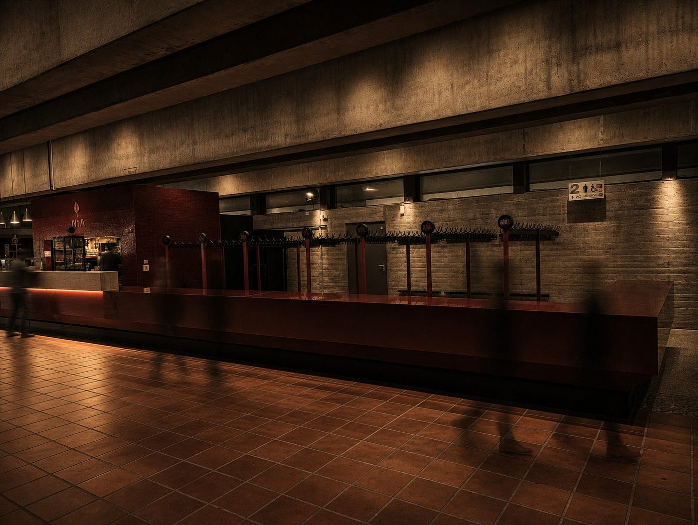 Garderobe im Audimax